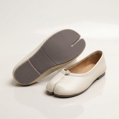 Ballerinaskor Dam – Bekväma Slip-On Skor med Tådelare – Mjuka & Stilrena Vardagsskor (EU 34–45)