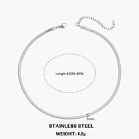 Silver-3mm-40cm