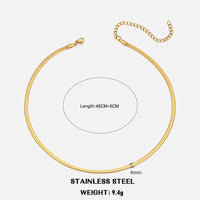 Guld-4mm-45cm