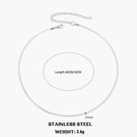 Silver-2mm-45cm