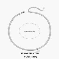 Silver-5mm-40cm