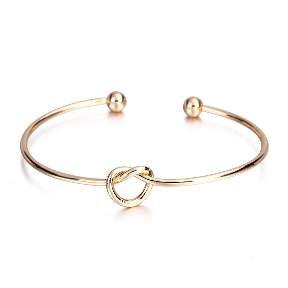 Vintageinspirerat Armband i Rostfritt Stål | Elegant Flätad Design Dam