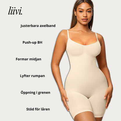 Bodysuit – Formande Shapewear med Tummy Control & Sömlös Passform