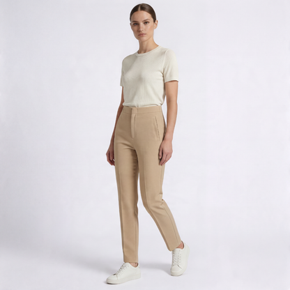 Dam Kostymbyxor Hög Midja – Eleganta & Stretchiga Byxor | Casual & Office | XS–XXL