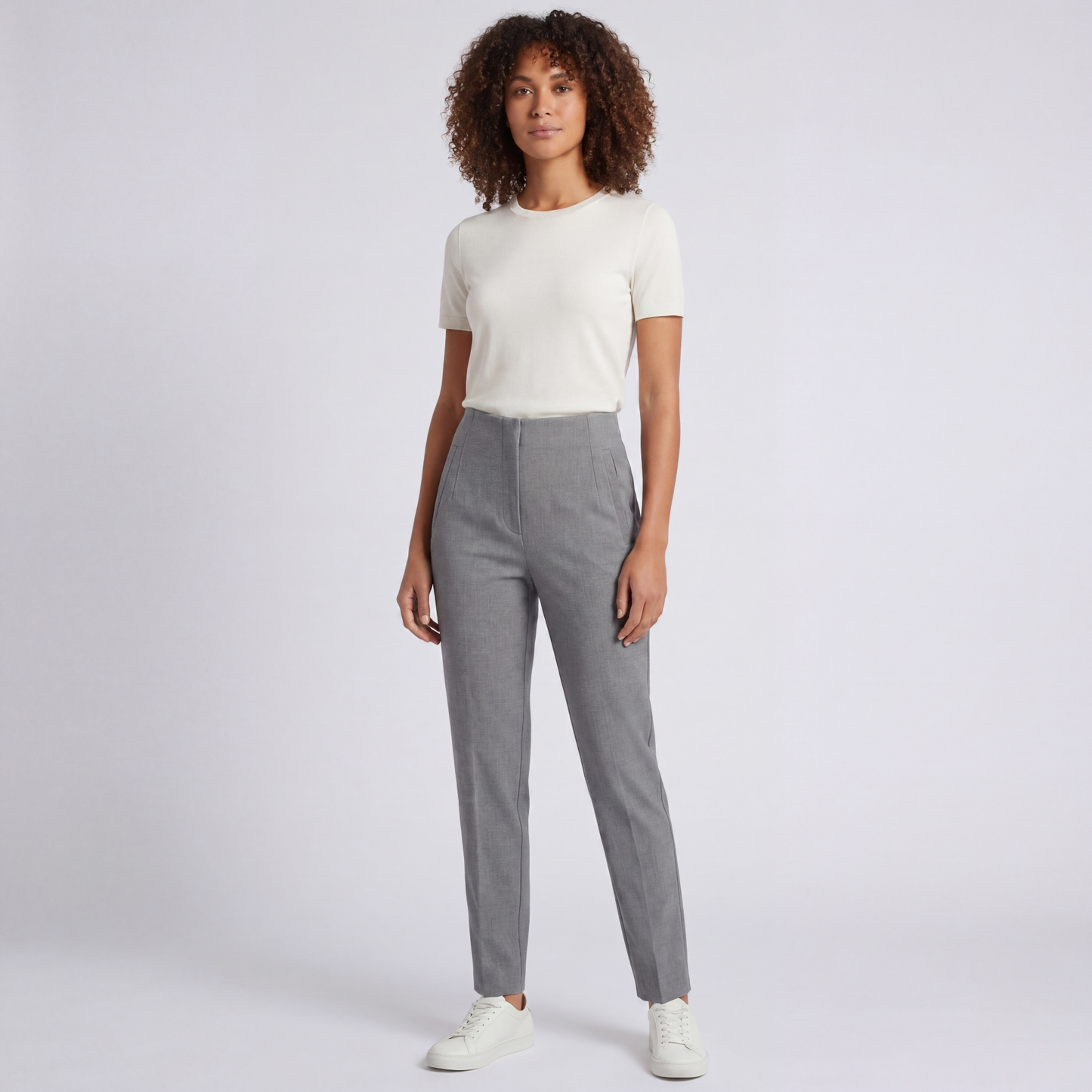 Dam Kostymbyxor Hög Midja – Eleganta & Stretchiga Byxor | Casual & Office | XS–XXL