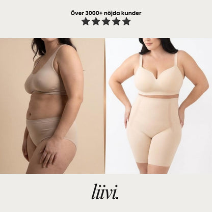 Shapewear Shorts Dam – Tummy Control & Figurformande Effekt – Sömlösa Shorts