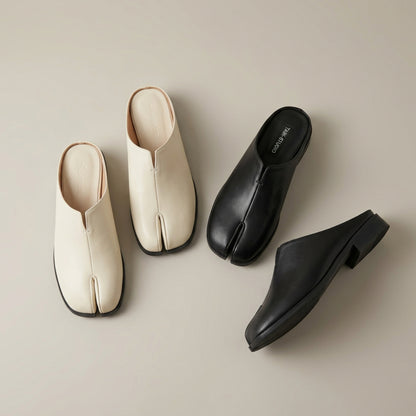 Ballerinaskor Dam – Split Toe Slip-On Flats – Minimalistiska & Bekväma Vardagsskor (EU 35–42)